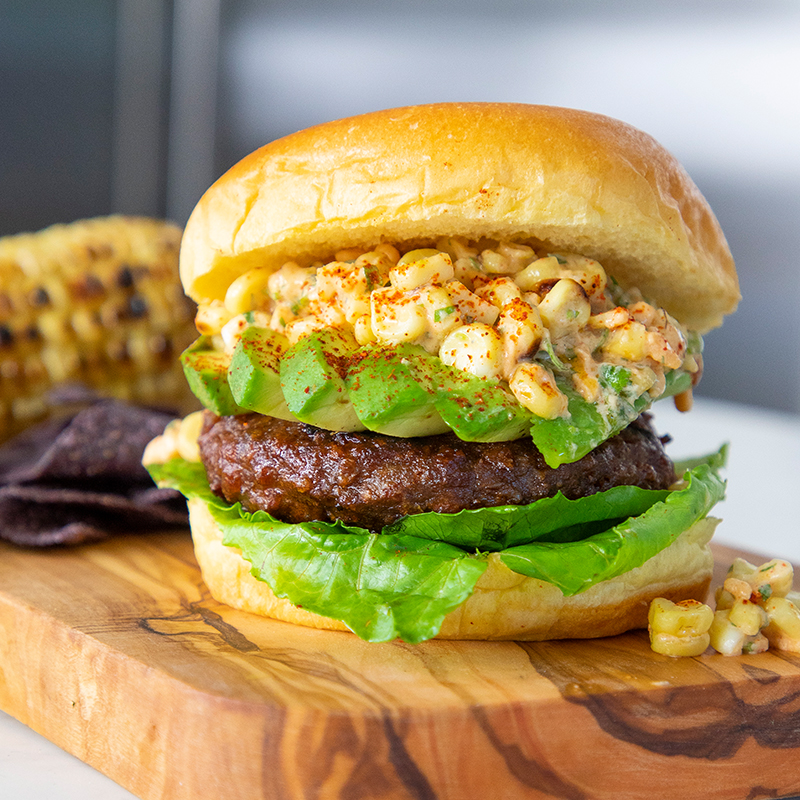 Beyond Elote Burger