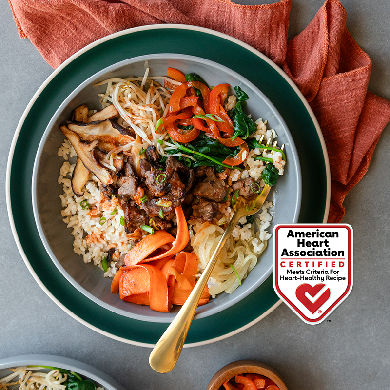 BEYOND STEAK KOREAN BBQ RICE BOWL