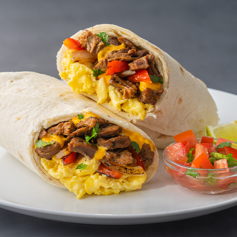 Beyond Steak Breakfast Burrito